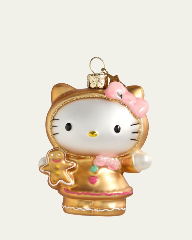 Hello Kitty Gingerbread Christmas Ornament